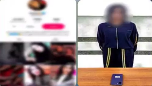 سقوط صانعة محتوى بالمنصورة