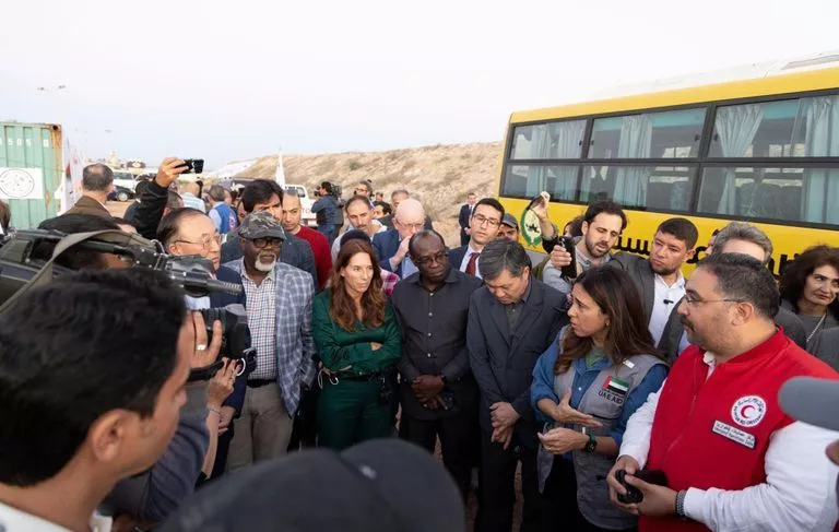 لانا نسيبة ضمن رحلة أممية إلى الأراضي الفلسطينية