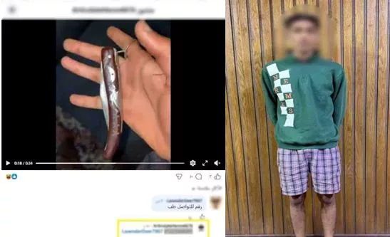 طالب بالإسكندرية أنشأ صفحة لبيع الأسلحة البيضاء للنصب على المواطنين
