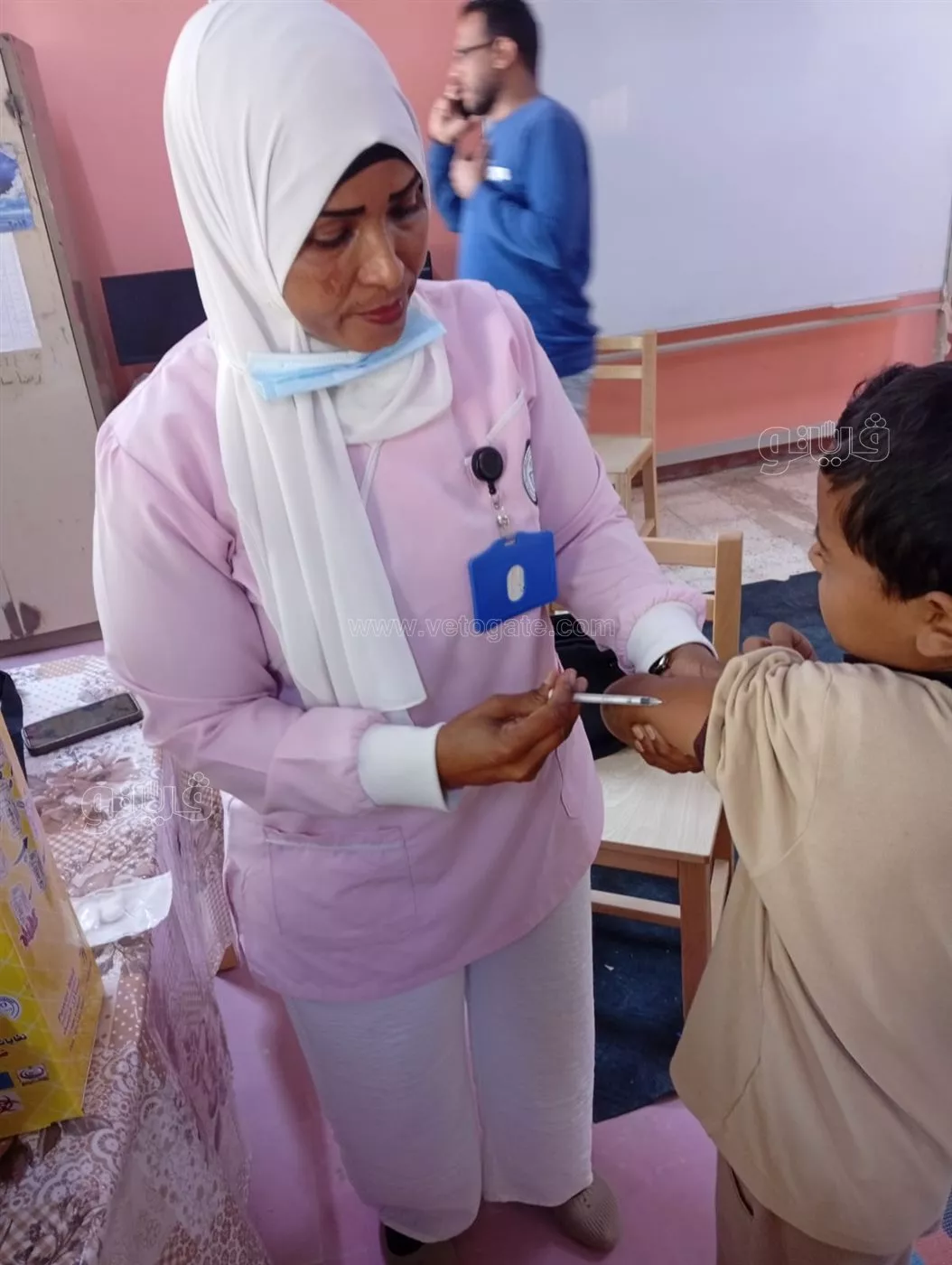 تطعيم الحصبة 