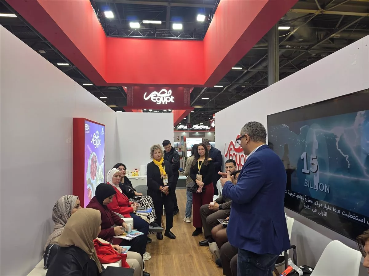 تصديري الصناعات الغذائية يستقبل وفدا من سيدات الأعمال بمعرض «سيال باريس»