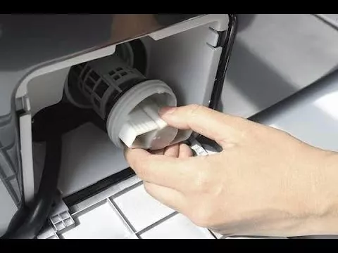 تنظيف فلتر الغسالة