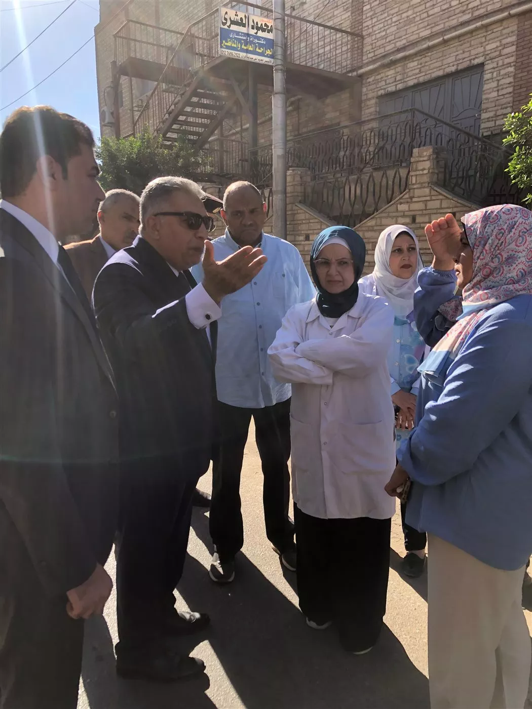 جولة محافظ الدقهلية بمدينة طلخا
