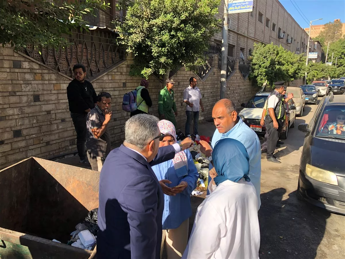  جولة محافظ الدقهلية بمدينة طلخا