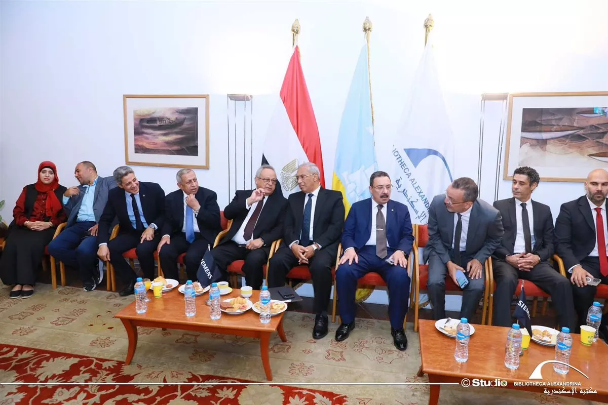 افتتاح الملتقى الطلابي "سيمنس توك" بمكتبة الإسكندرية