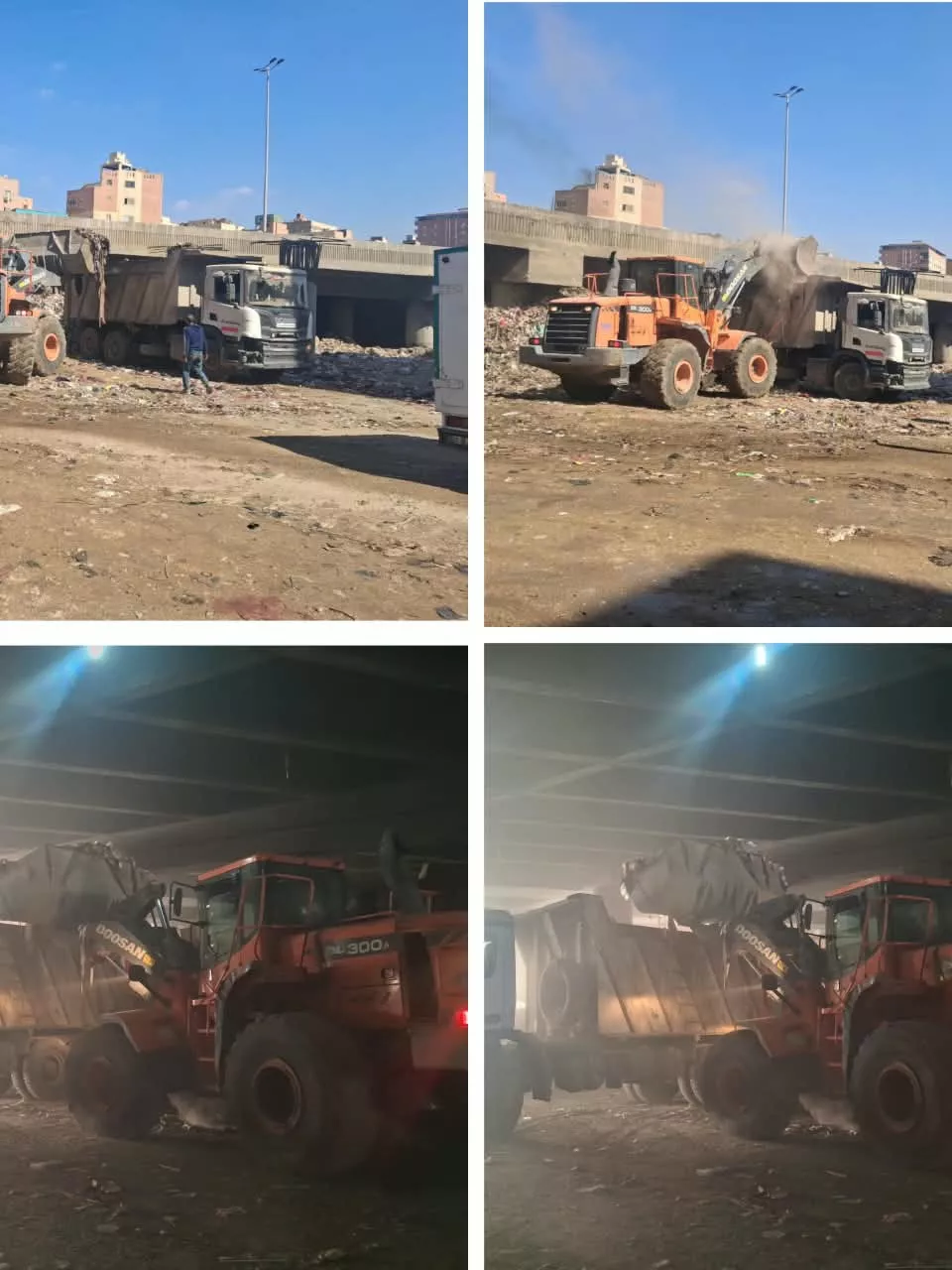 رفع 283 حالة إشغال خلال حملة مكبرة بالعمرانية (صور)