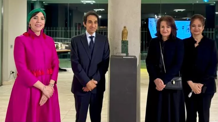 السفير بسام راضي يفتتح معرض الفنانين المصريين في أسبوع روما للفنون 2026 (صور)