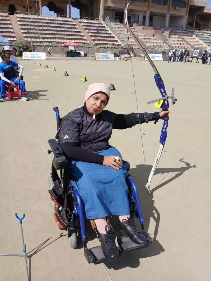ذهبية جديدة لجامعة المنصورة، سحر بدر بطلة للرماية بالقوس والسهم في بطولة أكتوبر