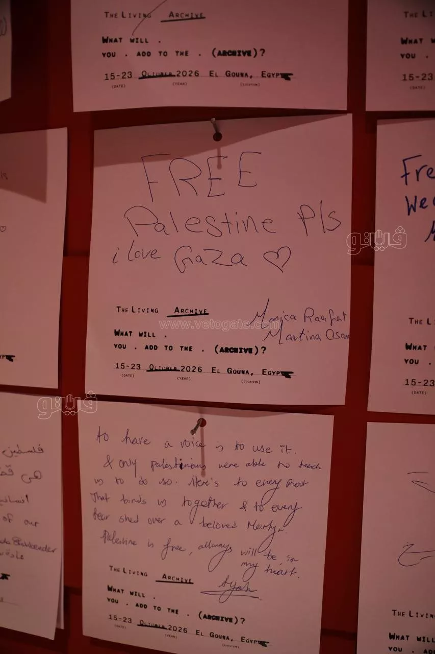 من خريطة فلسطين ومدنها إلى البذور،"سبل التذكر" يروي حكايات الأرض والناس بمهرجان الجونة (فيديو وصور)
