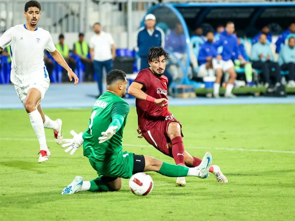 الدوري المصري، سيراميكا كليوباترا يفوز بثنائية نظيفة أمام بتروجت