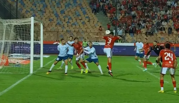 أداء فريق الأهلي في مباراته أمام القناة