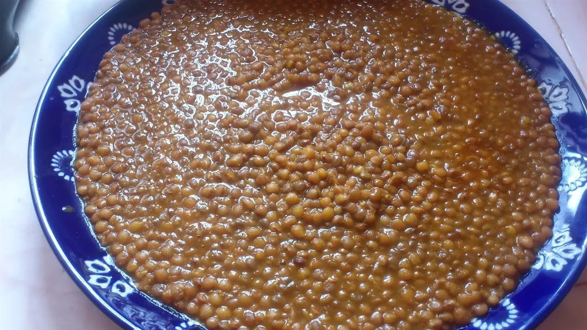 العدس بجبة لفطار صحي