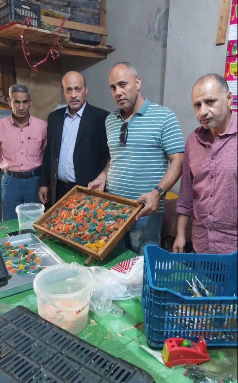 ضبط 20 ألف عبوة حلوى أطفال مغشوشة بمولد السيد البدوي بطنطا