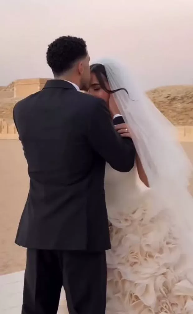 اللقطات الأولى من حفل زفاف مصطفى شوبير حارس الأهلي
