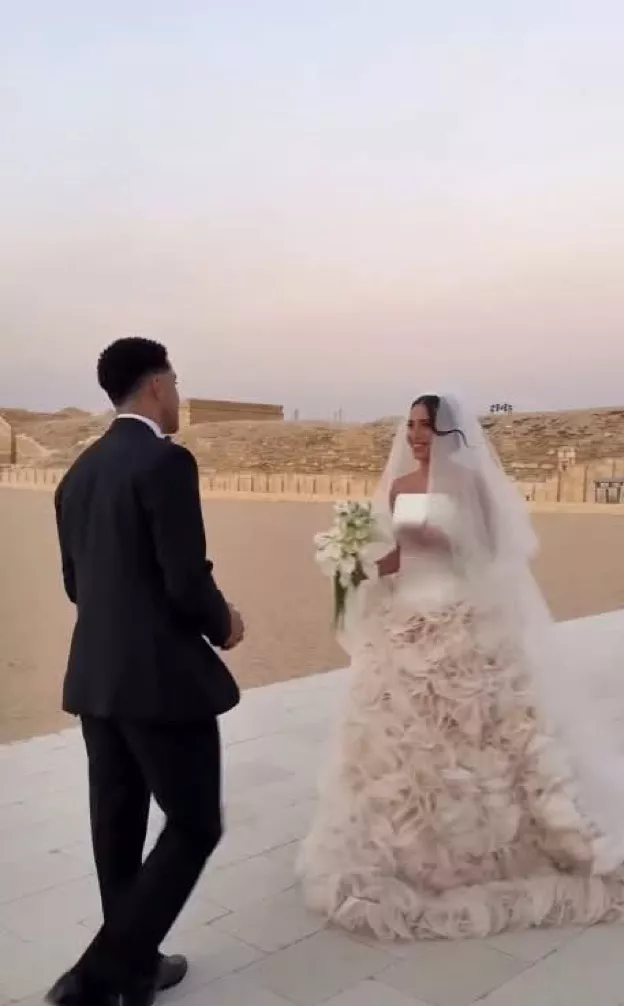 اللقطات الأولى من حفل زفاف مصطفى شوبير حارس الأهلي