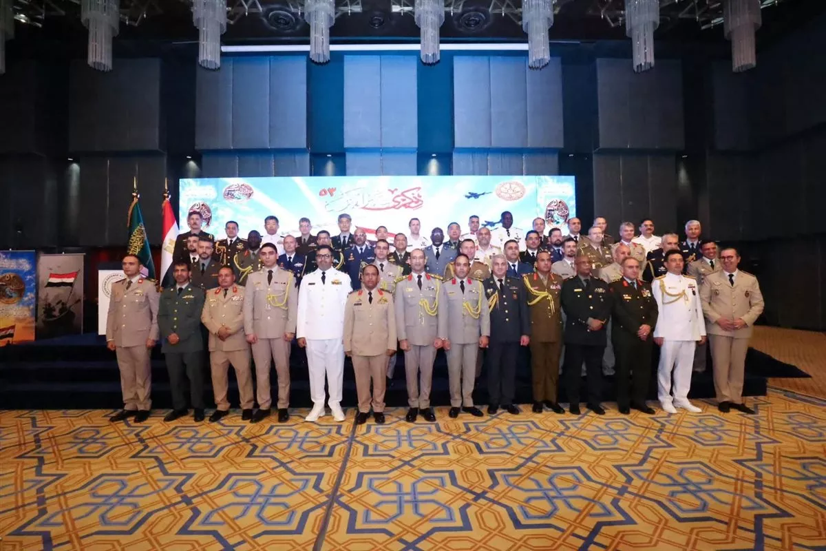 مكاتب التمثيل الدبلوماسى العسكري بالخارج تحتفل بالذكرى الثالثة والخمسين لانتصارات أكتوبر