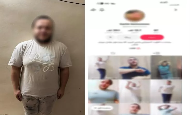  نهايته في الكلابشات، صانع محتوى بالمرج ينشر فيديوهات رقص خادشة للحياء بهدف تحقيق الأرباح، فيتو