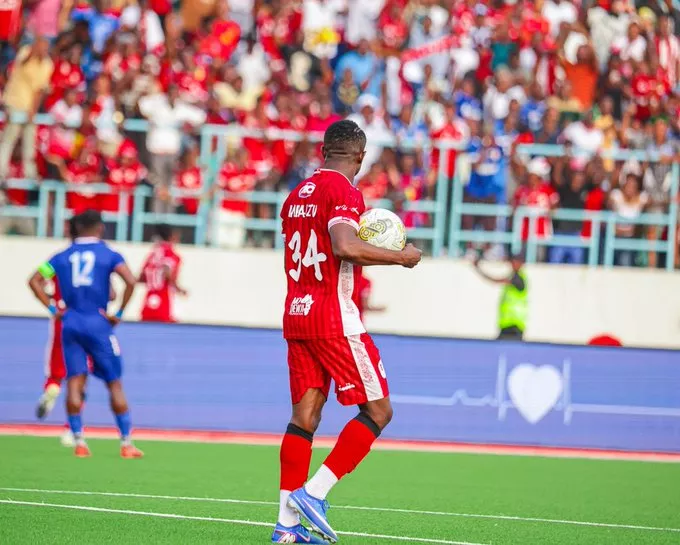سيمبا التنزاني يتأهل إلى دور المجموعات بدوري أبطال أفريقيا بعد ثلاثيته أمام 15 دي أوجوستو الأنجولي