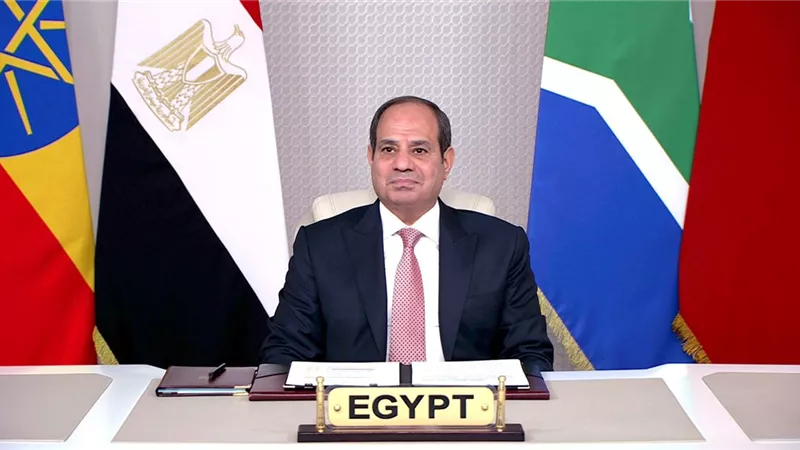  السيسي يطالب بجعل النيل مصدرا للتنمية والرخاء والاستقرار لكل شعوب الحوض 