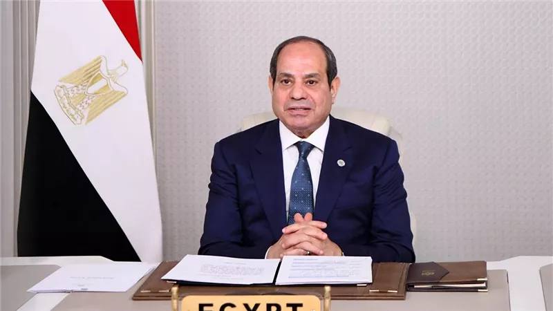  السيسي: فلنجعل المياه حافزا للسلام والازدهار المشترك والانتقال من إدارة الأزمات إلى بناء الحلول 