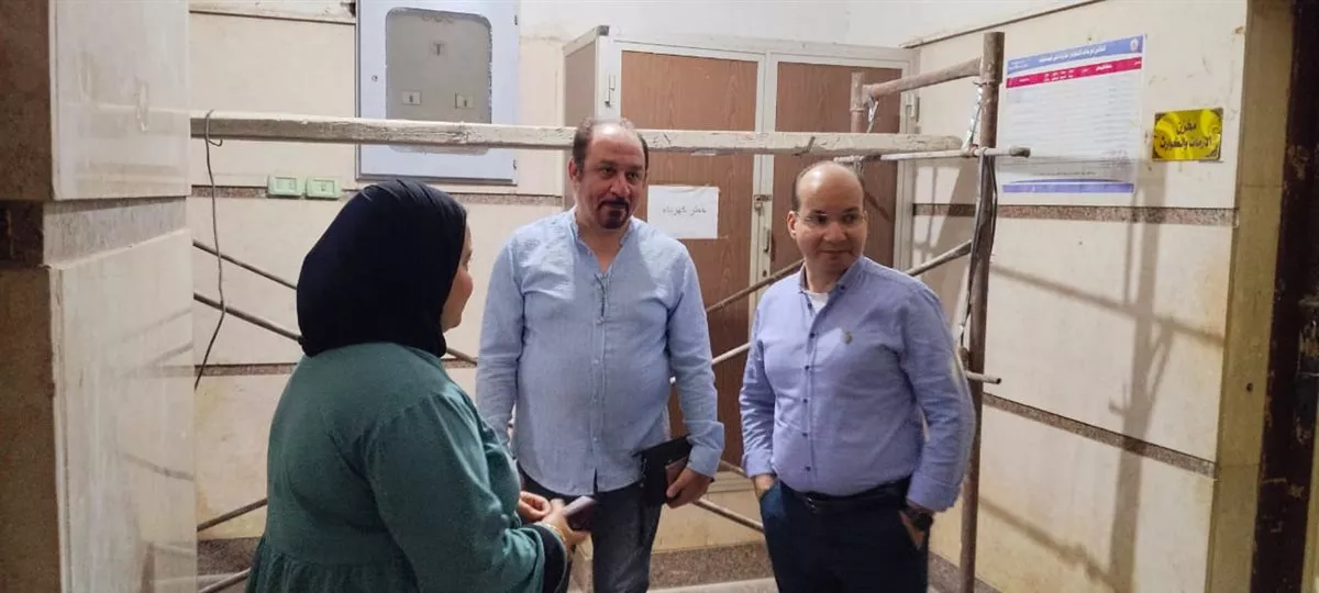 وكيل صحة الدقهلية في جولة مسائية مفاجئة بمستشفى شبراهور
