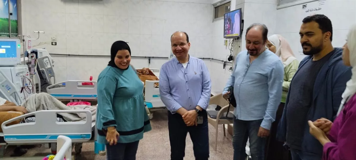وكيل صحة الدقهلية في جولة مسائية مفاجئة بمستشفى شبراهور