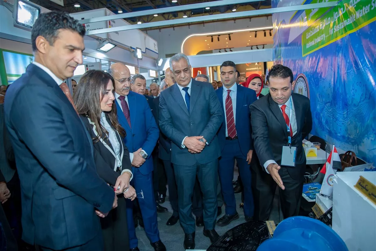 وزارة الإنتاج الحربي تشارك في المؤتمر والمعرض الدولي لتكنولوجيا المياه والصرف الصحي