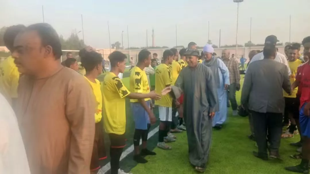 الانتهاء من أعمال تطوير ملعب الشيخ علي القانوني بدشنا في قنا (صور)