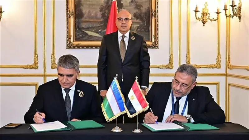 مصر وأوزبكستان توقعان مذكرة تفاهم لتعزيز البحوث المائية وتحديث نظم الري
