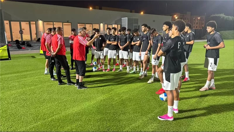 منتخب الناشئين يختتم استعداداته لمواجهة العراق في كأس الخليج (صور)