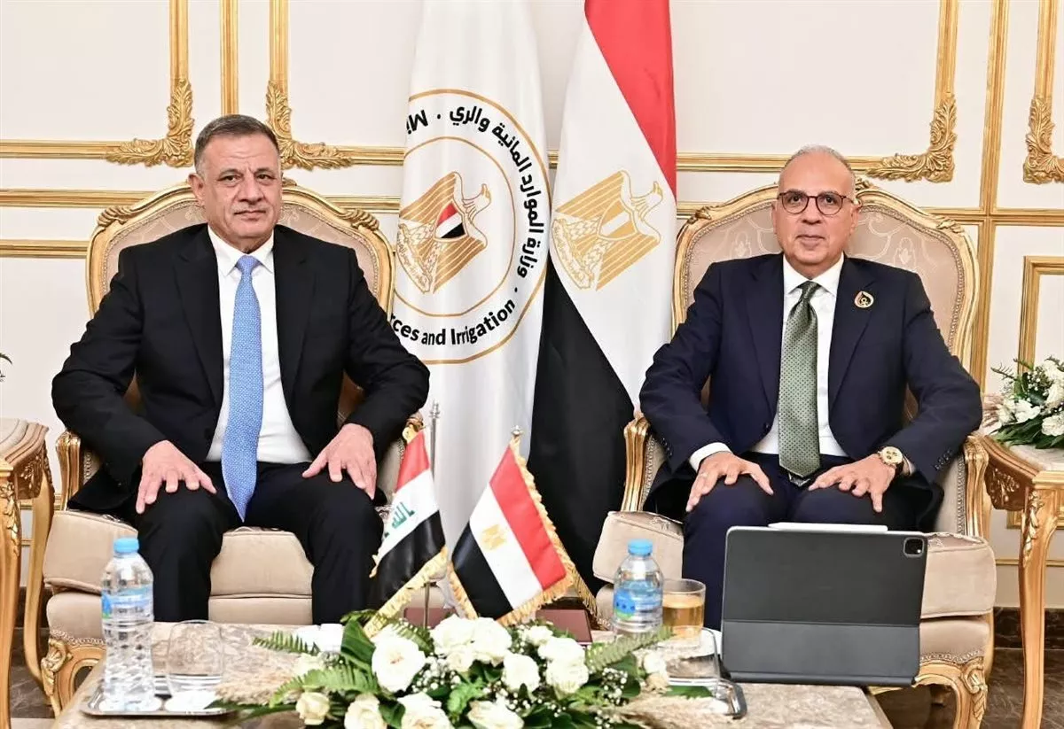 مصر والعراق تبحثان توظيف الذكاء الاصطناعي وإعادة استخدام مياه الصرف الزراعي