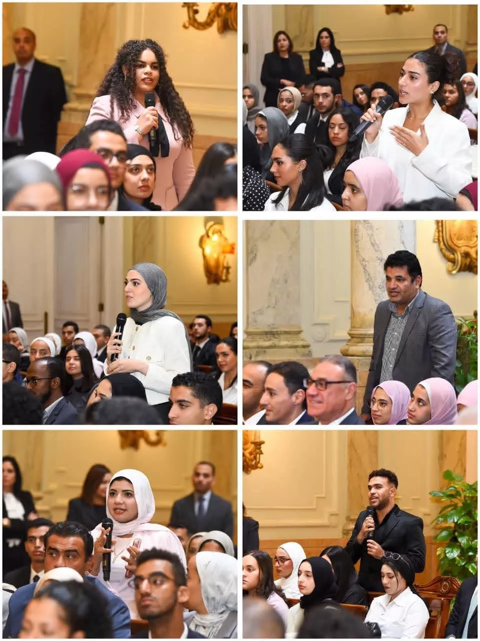 وزير الخارجية يستقبل أوائل الطلاب بالجامعات المصرية (صور)