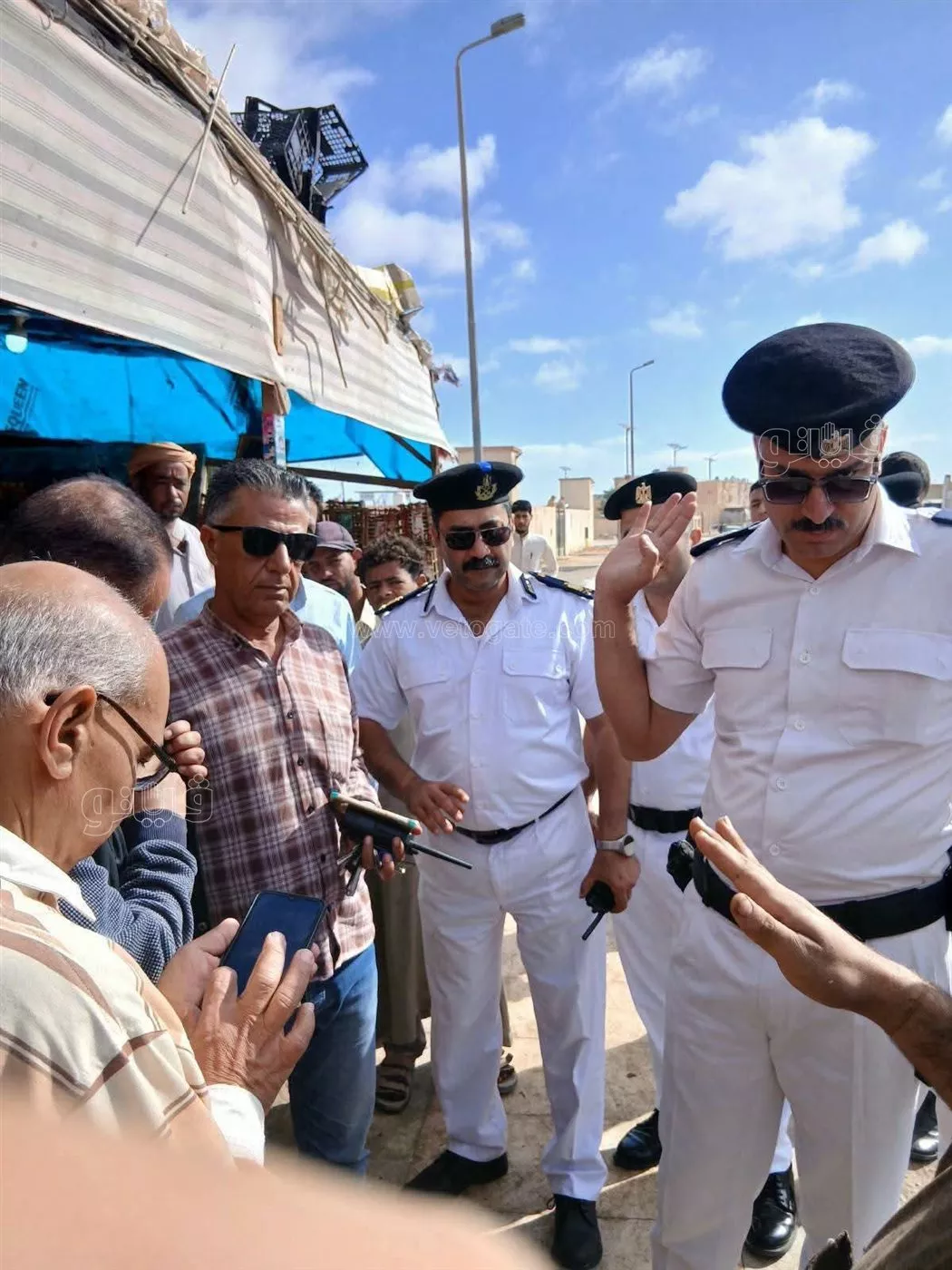 حملة مكبرة لإزالة الإشغالات في براني بمطروح