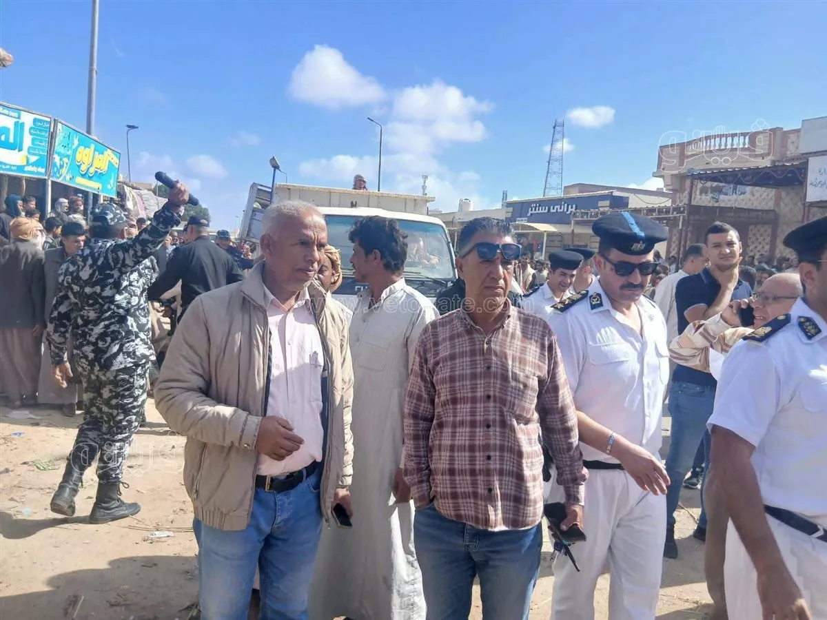 حملة مكبرة لإزالة الإشغالات في براني بمطروح