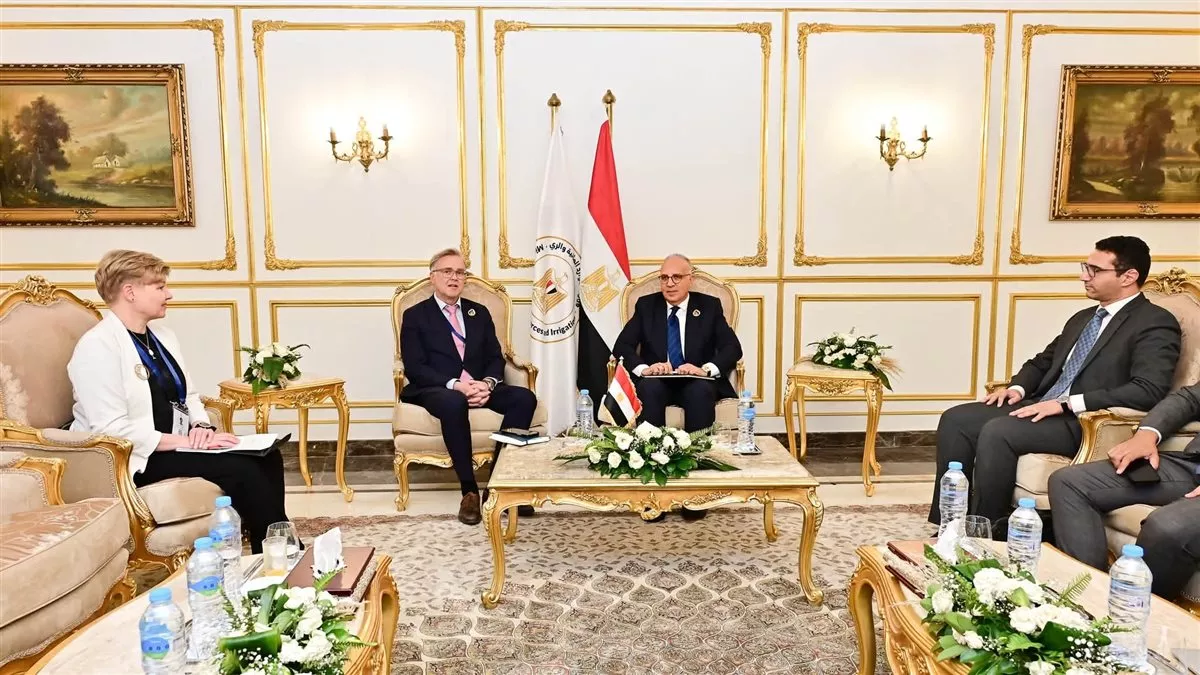 سويلم يبحث مع المبعوث الفنلندي للمياه تعزيز التعاون والاستعداد لمؤتمر الأمم المتحدة 2026