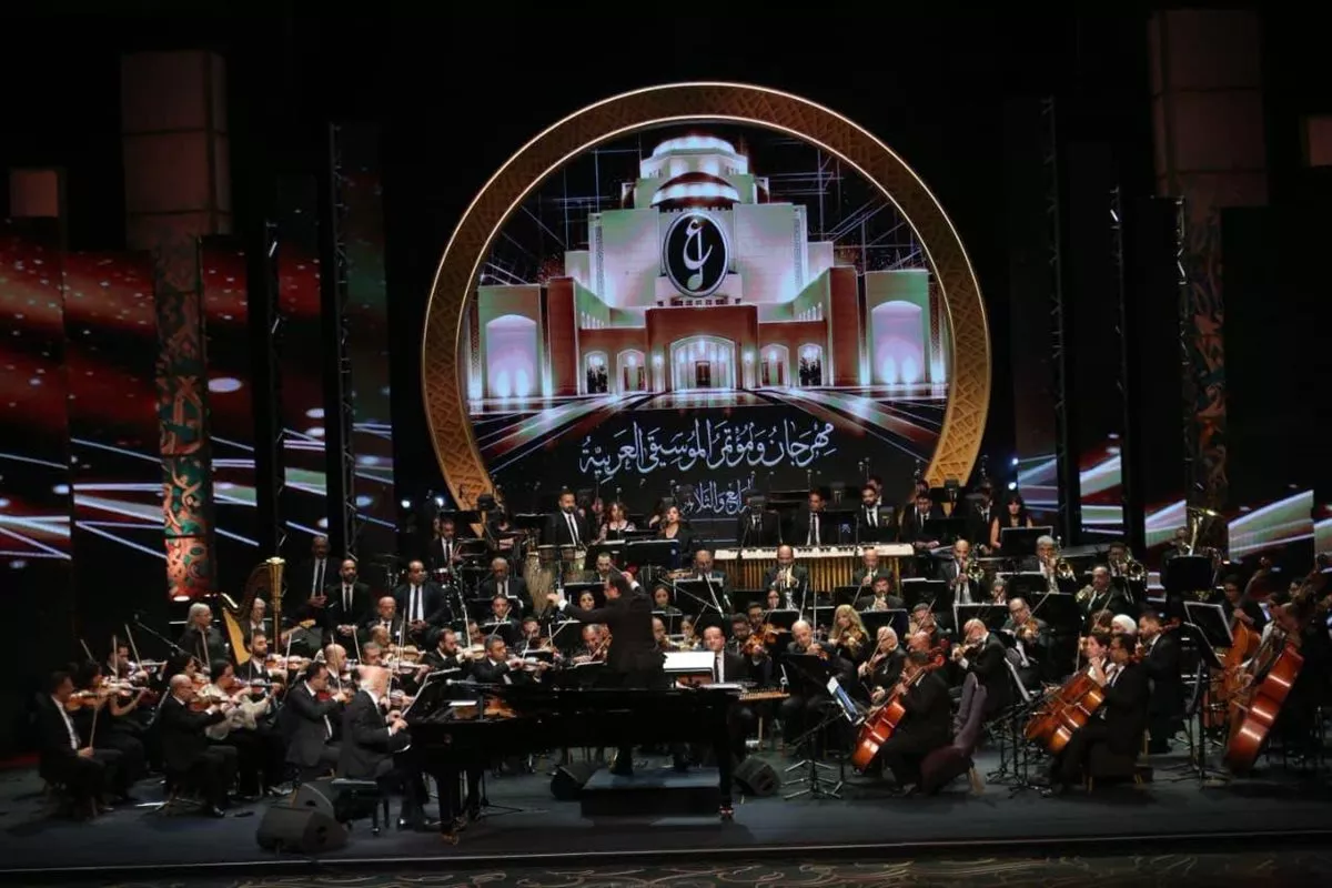 مهرجان الموسيقى العربية بين القاهرة والإسكندرية، أنغام عمر خيرت تزين عالم الأحلام وخالد سليم يذوب عشقا (صور)