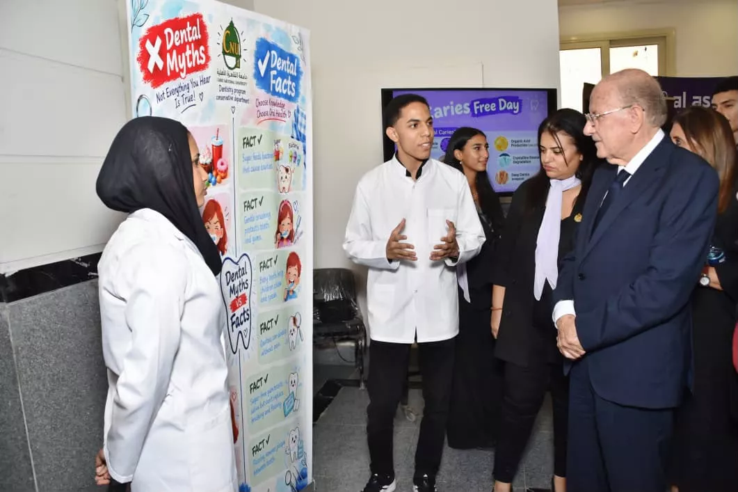 جامعة القاهرة الأهلية تحتفي باليوم العالمي لمكافحة تسوس الأسنان