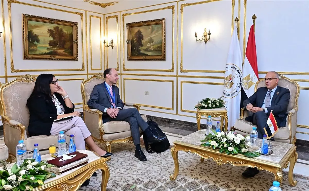 وزير الري يبحث مع البنك الدولي تمويل مشروعات المياه