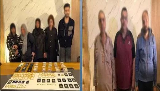 ضبط المتهمين بسرقة مشغولات ذهبية من محل شهير بمصر الجديدة