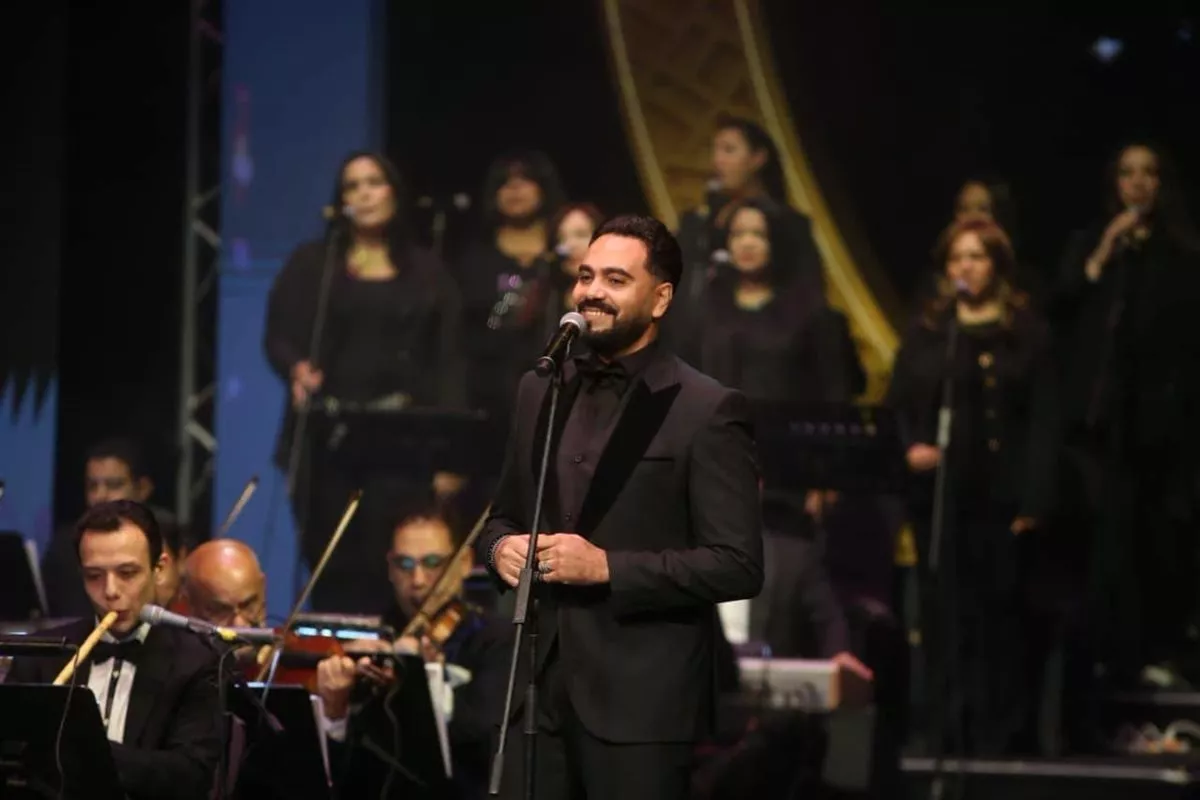 مهرجان الموسيقى العربية، يسرا محنوش تفيض رومانسية بالمسرح الكبير، وعلي الحجار يختتم الفعاليات بأوبرا الإسكندرية (صور)