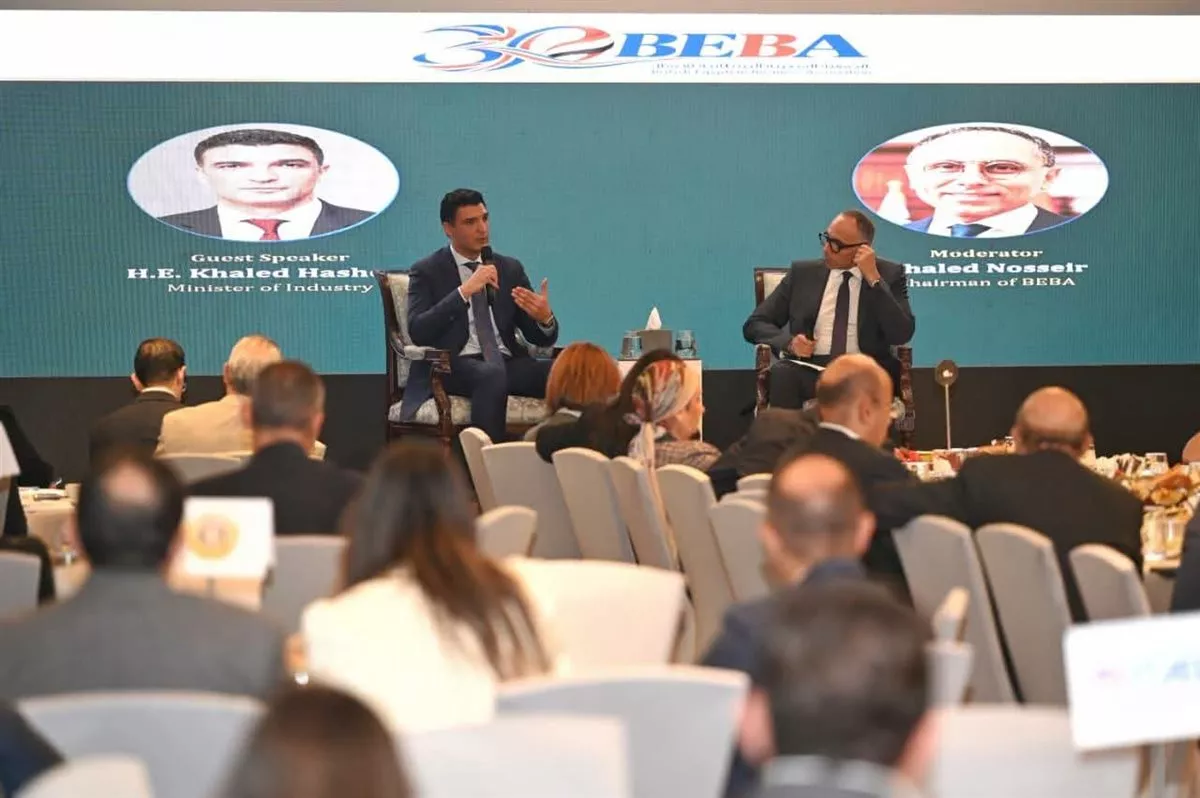 وزير الصناعة يشارك في احتفال «المصرية البريطانية للأعمال» بمناسبة مرور 30 عامًا على الشراكة بين البلدين