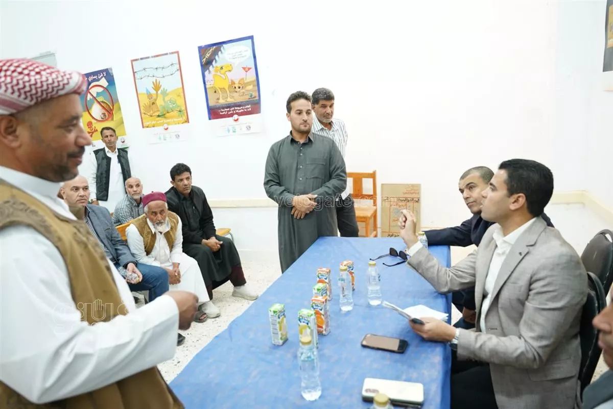 الكشف على 350 حالة وتجريع 2000 رأس أغنام، نائب محافظ مطروح يتفقد قافلة أبو لهو البحرية