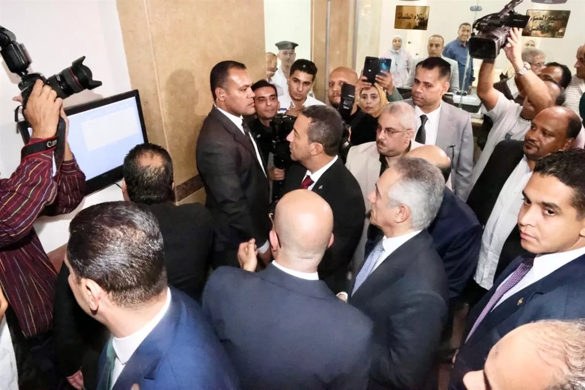 عضوية شرفية للمحافظ ووزير العدل بعد وضع حجر أساس نادي القضاة في المنوفية