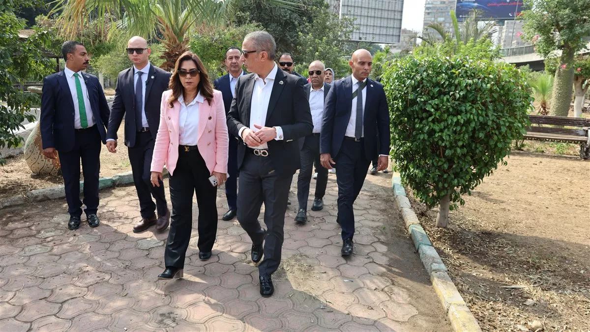 وزيرة البيئة ومحافظ الجيزة يتفقدان حدائق العجوزة، وتوجيهات بتطوير المساحات الخضراء