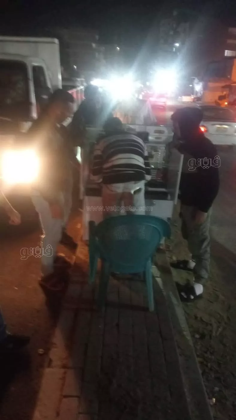 حملات مكبرة لإزالة الإشغالات في شوارع مطروح