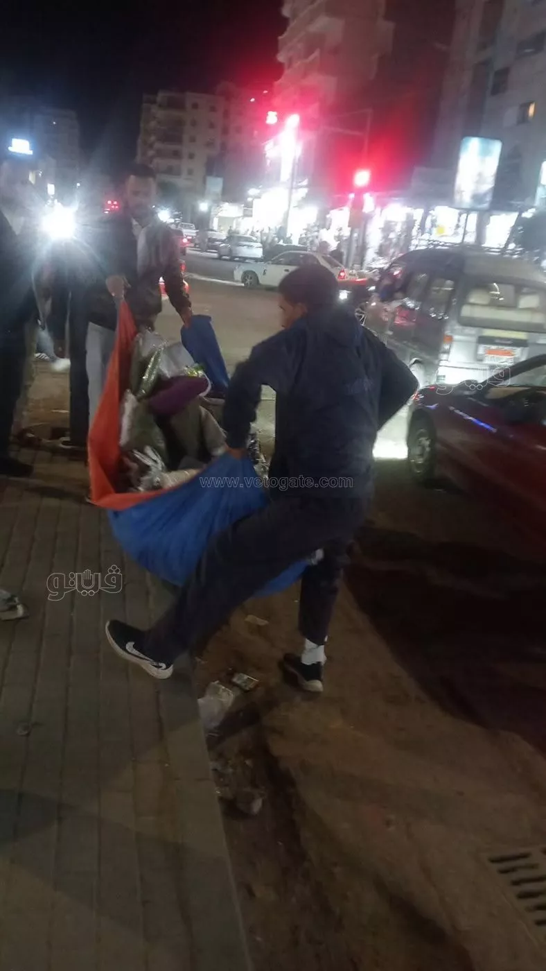 حملات مكبرة لإزالة الإشغالات في شوارع مطروح