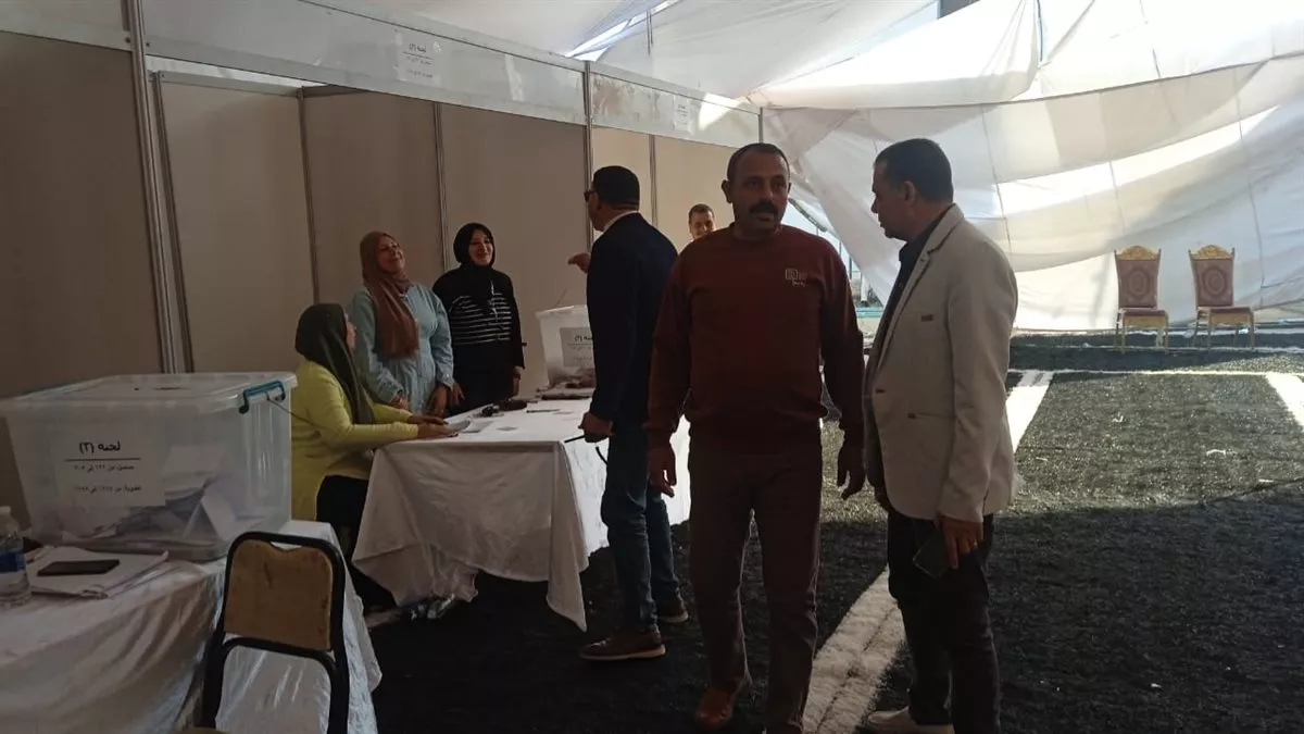 وكيل شباب ورياضة الدقهلية يتابع انتخابات نادي طلخا، 1238 عضوا لهم حق التصويت
